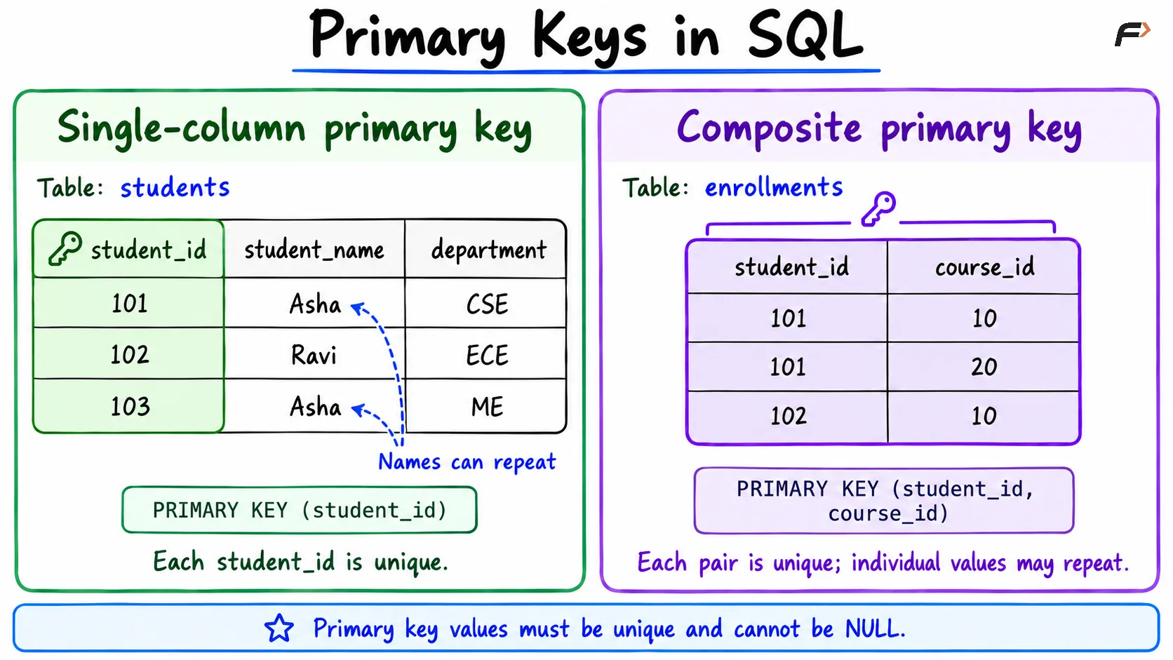 Primary Key