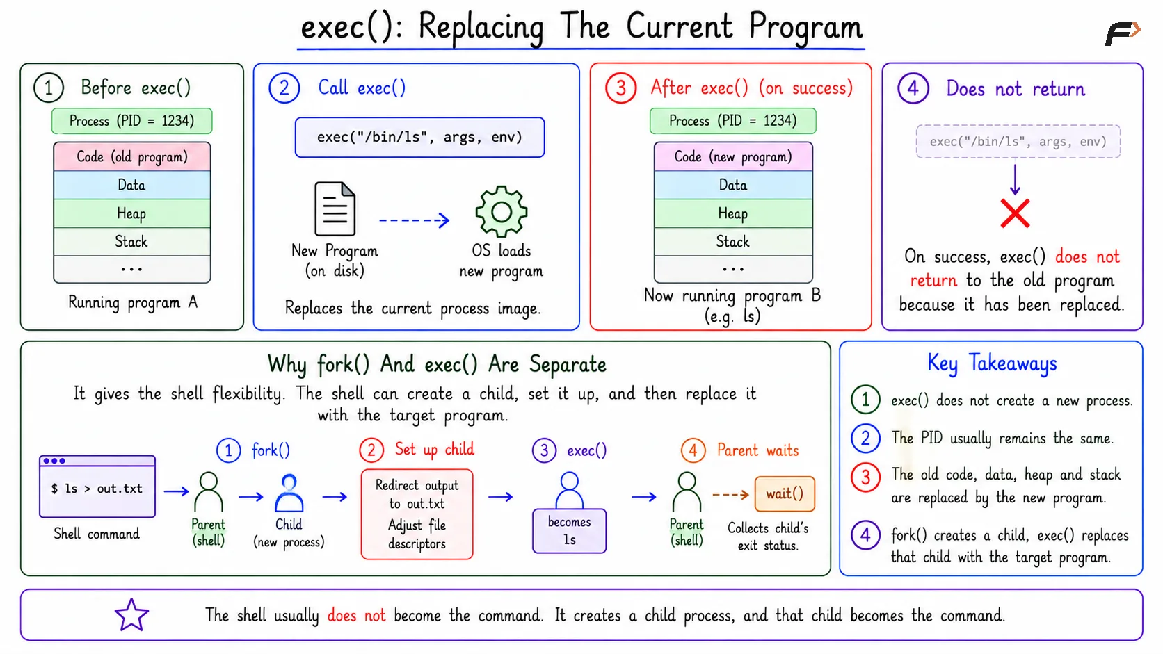 exec(): Replacing The Current Program