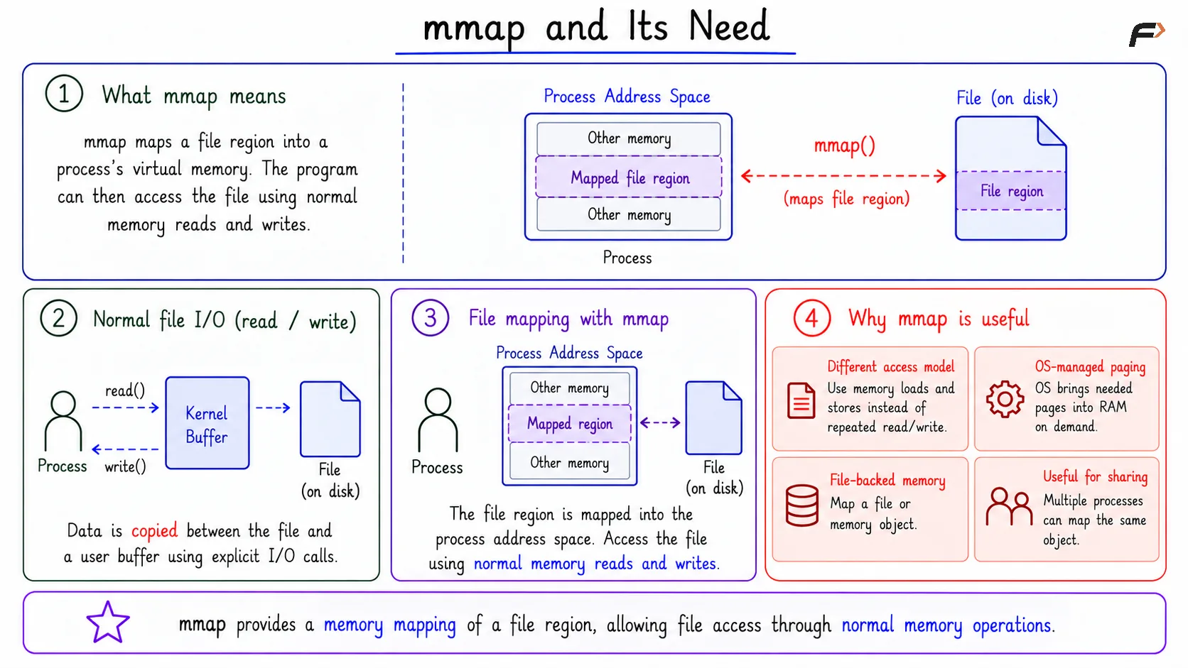 mmap and its Need