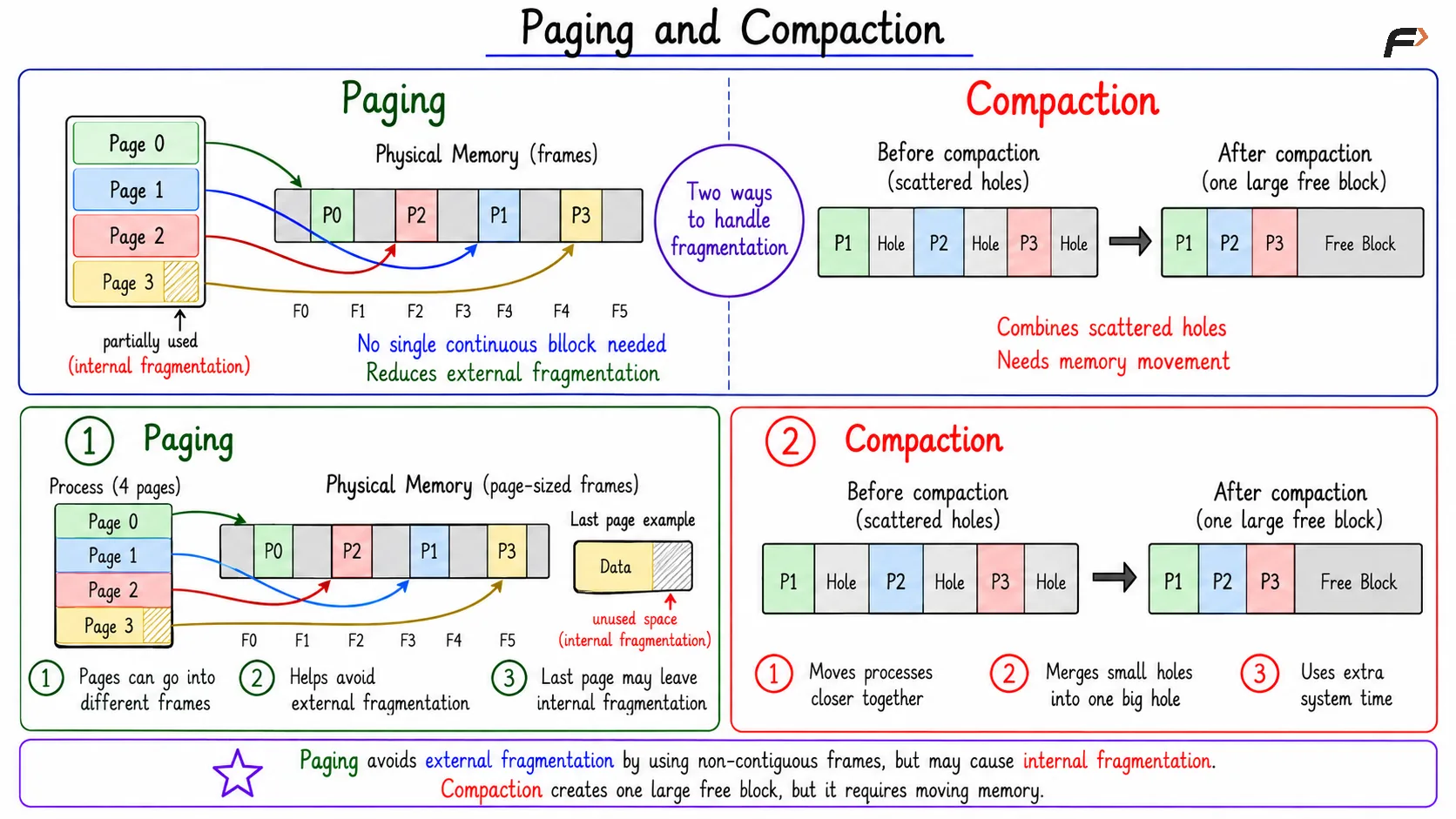 Paging and Compaction