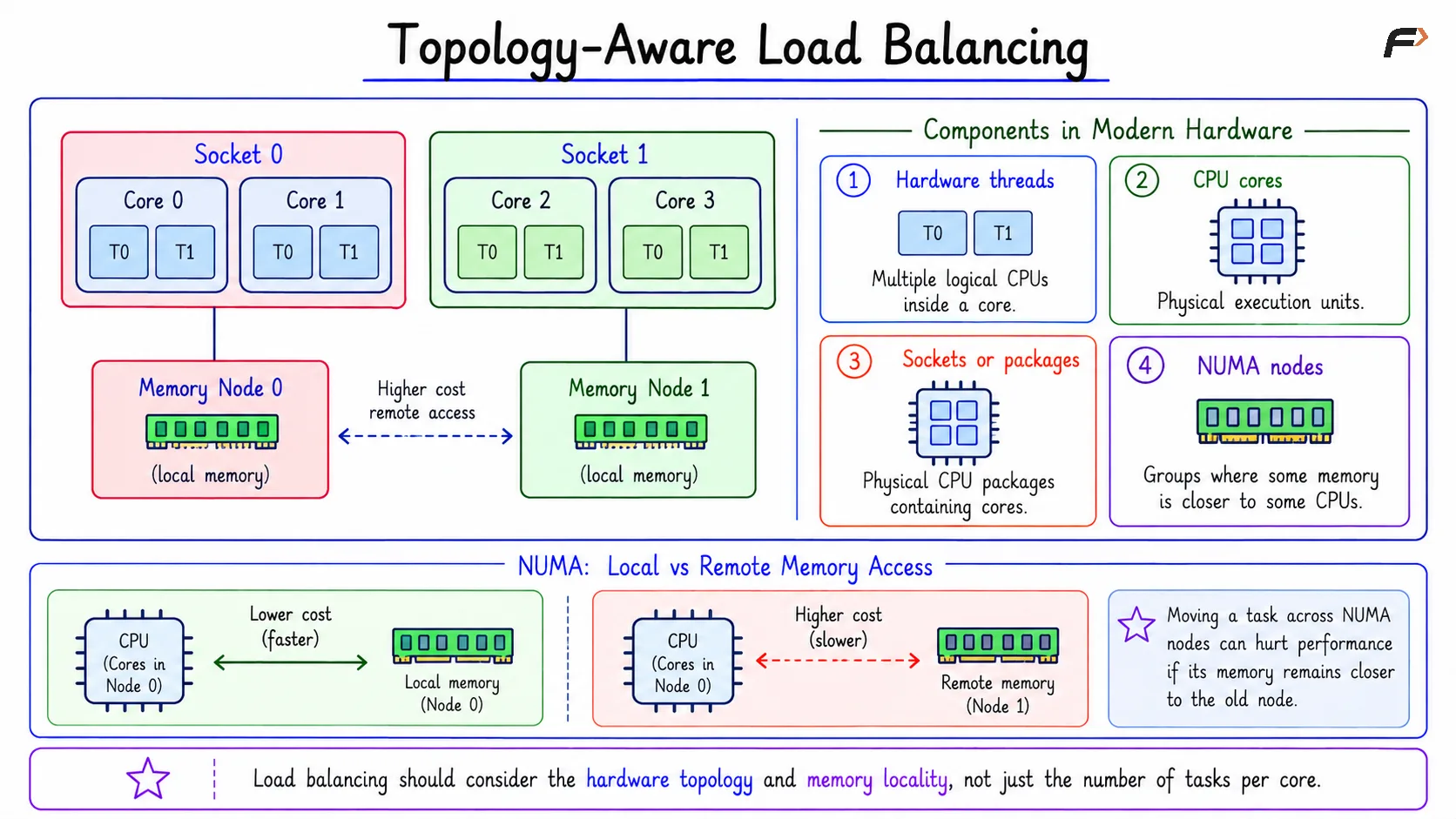 Topology-Aware Load Balancing