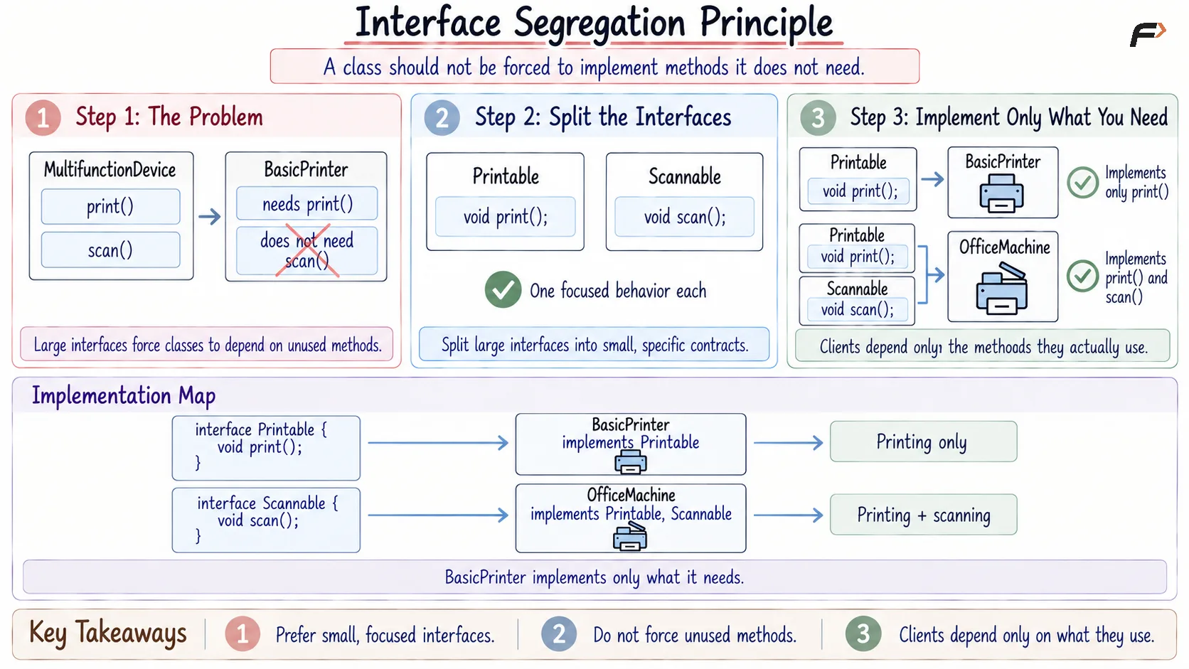 Interface Segregation Principle