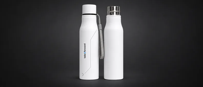 TUF White Water Bottle